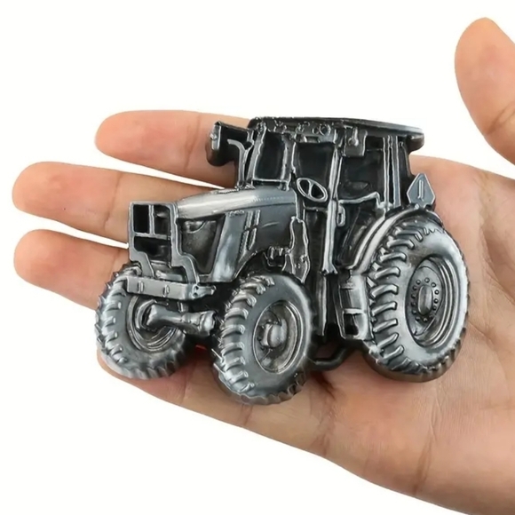 New mens Tractor farming country western belt buckle - Picture 2 of 4